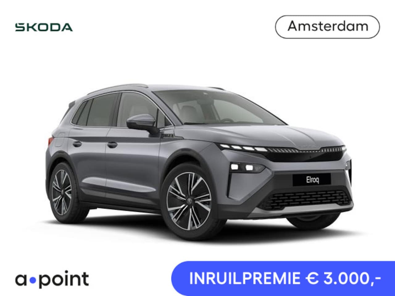 Skoda Elroq - 85 Business Edition | Elektr. bestuurdersstoel | Elektr. achterklep | Head-up | 360 camera - AutoWereld.nl