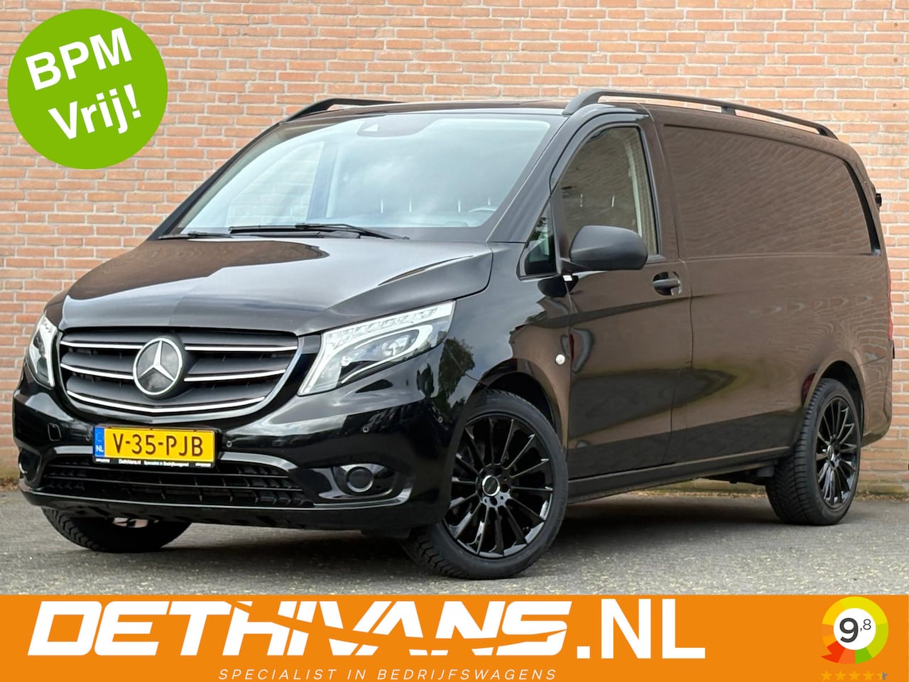 Mercedes-Benz Vito - 114CDI 136PK Lang 9G-Tronic / Distronic / Carplay / LED / 2.500kg Trekhaak - AutoWereld.nl