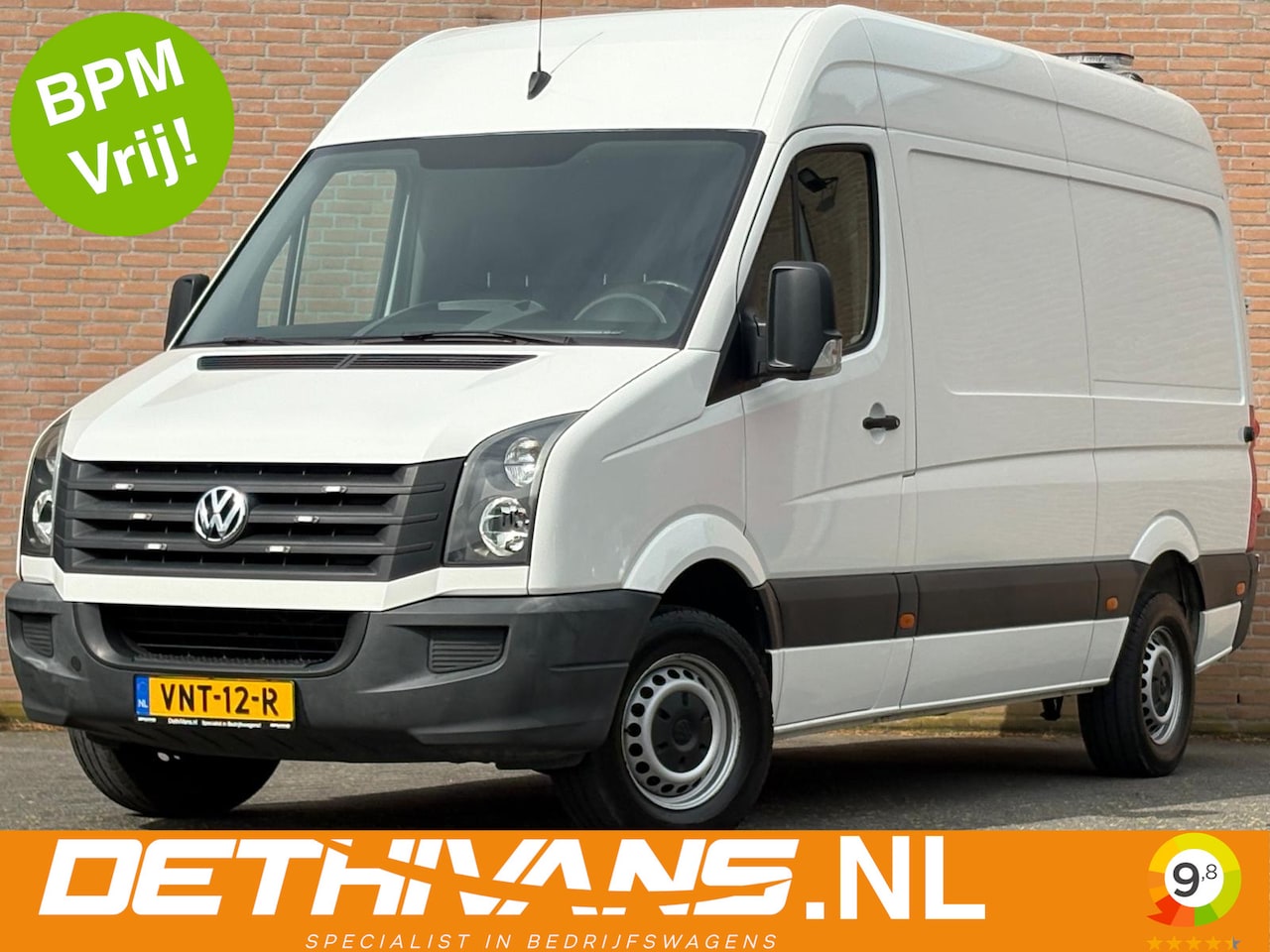 Volkswagen Crafter - 2.0TDI 140PK L2H2 / Cruisecontrol / Airconditioning / Euro6 - AutoWereld.nl