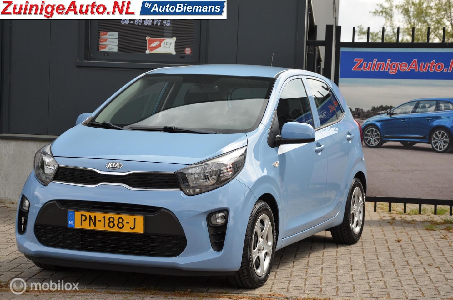 Kia Picanto - 1.0i ComfortLine Airco 4 elc ramen APK 5-2027 - AutoWereld.nl