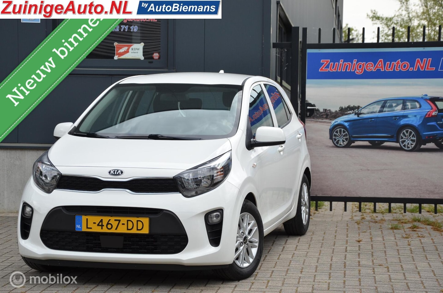 Kia Picanto - 1.0i DynamicLine Apple carplay Camera 2021 - AutoWereld.nl