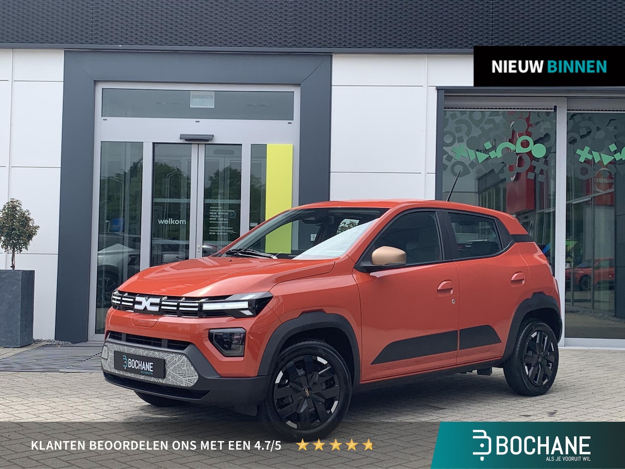 Dacia Spring - Extreme 65 26.8 kWh Parkeersensoren voor en achter | DC lader 30 kw | | Achteruitrijcamera - AutoWereld.nl