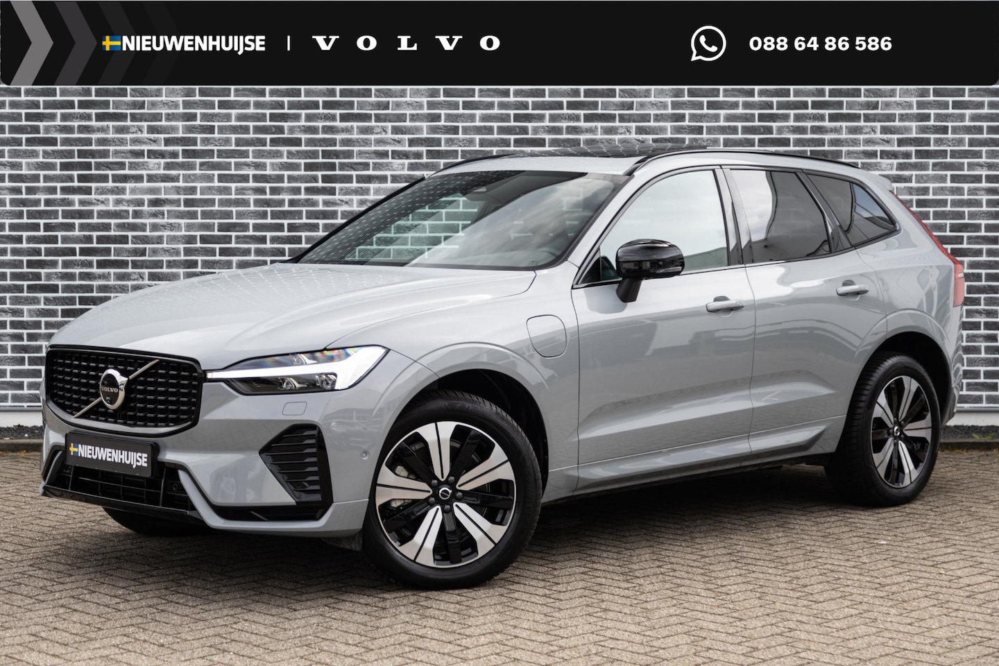 Volvo XC60 - 2.0 T6 Plug-in hybrid AWD Plus Dark | PHEV | 360 Graden Camera | Panoramadak | Harman Kard - AutoWereld.nl