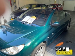 Peugeot 206 CC - 2.0-16V Roland Garros Peugeot 206 CC 2.0 16V Roland Garros Groen 3-Deurs