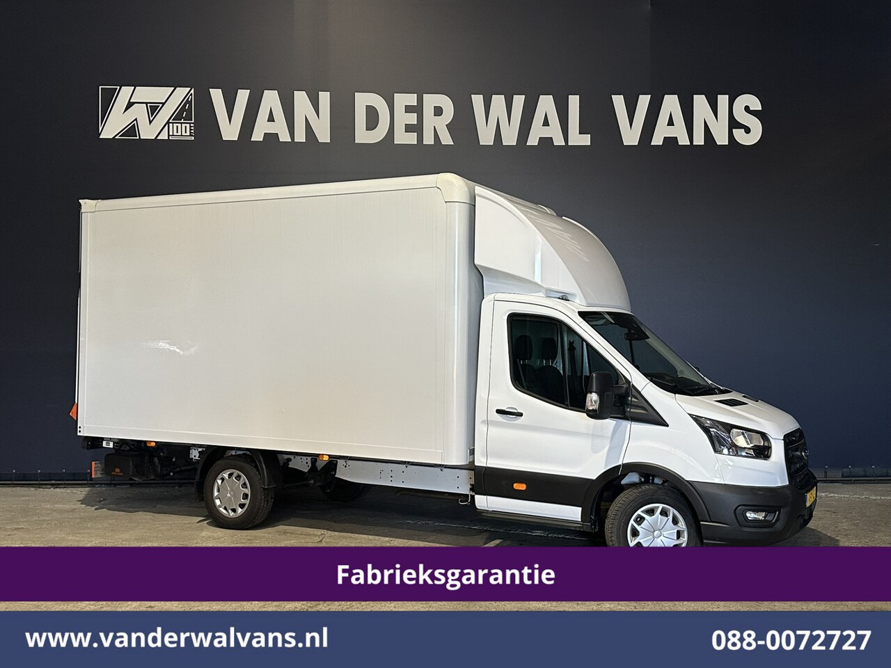Ford Transit - 2.0 TDCI 155pk Bakwagen 226cm Hoog Laadklep Fabrieksgarantie Euro6 Airco | 1080kg laadverm - AutoWereld.nl