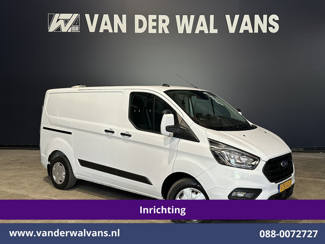 Ford Transit Custom - 2.0 TDCI L1H1 Inrichting Euro6 Airco | Camera | LED | Cruisecontrol | Stoelverwarming | 25 - AutoWereld.nl