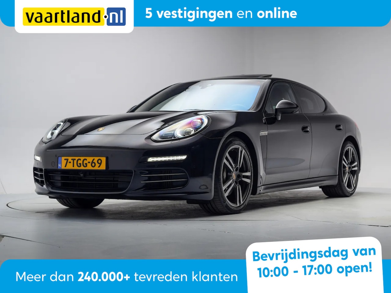 Porsche Panamera - 3.0 4S 420pk [ Sport Chrono Navi Camera Panoramadak Led Bose ] - AutoWereld.nl