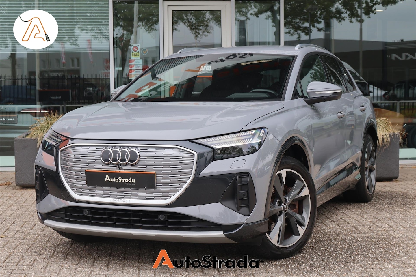 Audi Q4 e-tron - 40 e-tron 77kWh 204pk Launch Edition I Navi I Camera I Climate I Matrix LED - AutoWereld.nl