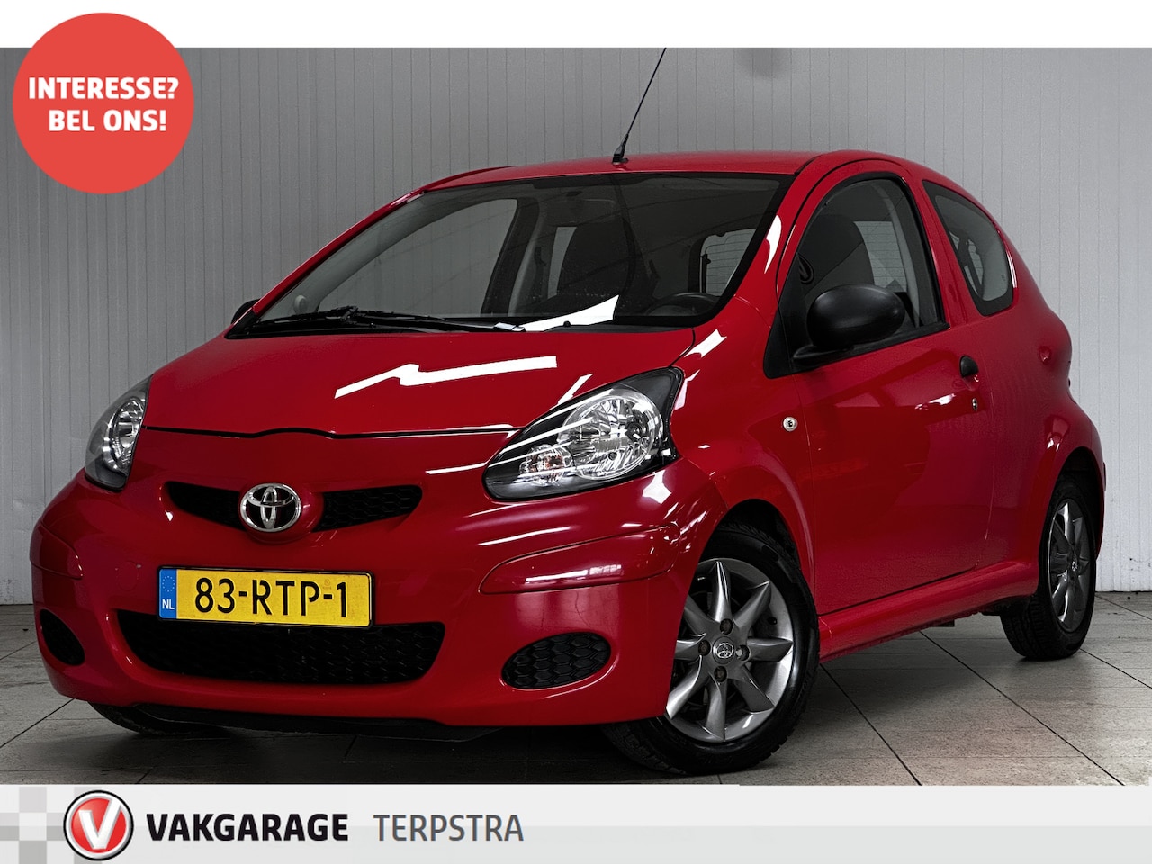 Toyota Aygo - 1.0-12V Now/ AIRCO!/ 14''LMV/ C.V.afstand/ Elek.Pakket/ Isofix/ Radio-CD+AUX/ Bumpers In K - AutoWereld.nl