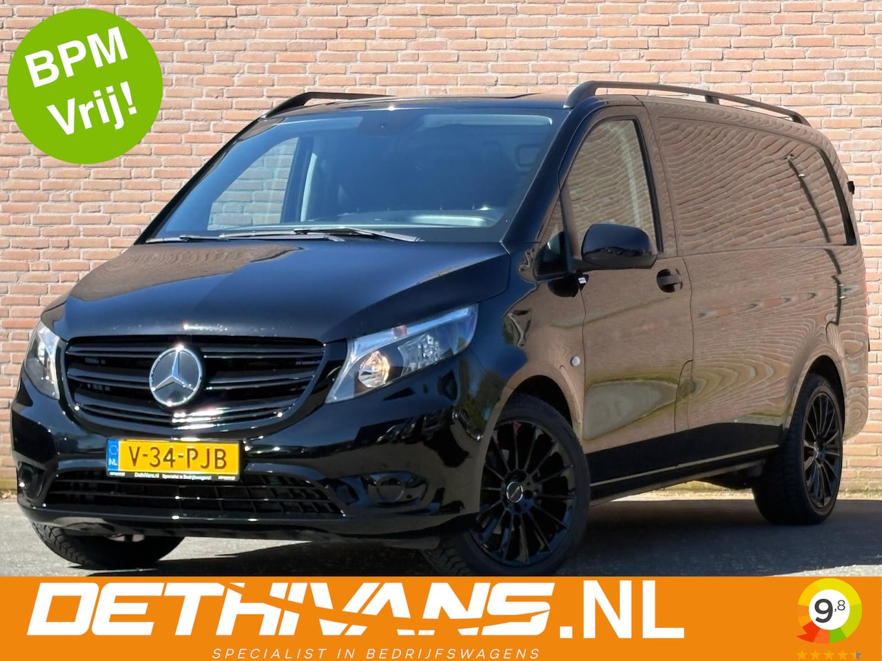 Mercedes-Benz Vito - 114CDI 136PK Lang 9G-Tronic / Distronic / Carplay / Euro6 - AutoWereld.nl