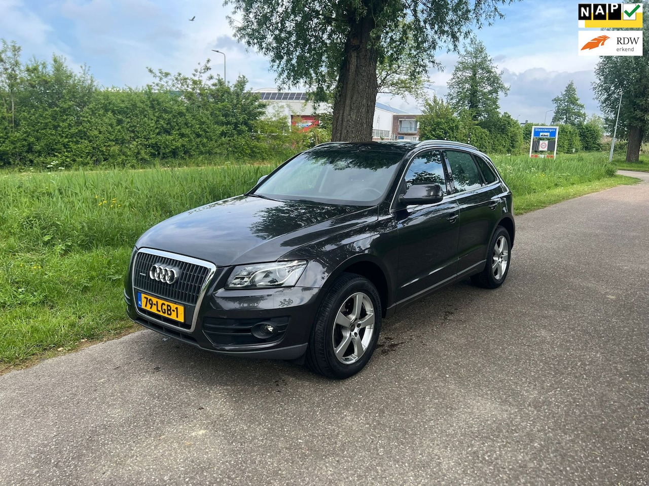 Audi Q5 - 2.0 TFSI quattro Pro Line Automaat Airco Cruise Leder Bekleding Stoel Verwarming Pdc Voor - AutoWereld.nl