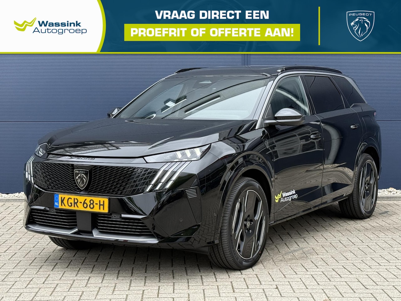 Peugeot e-5008 - GT Exclusive Dual Motor 73 kWh | AWD | Navigatie | 360 Camera | Schuifdak | Nappa Leder | - AutoWereld.nl