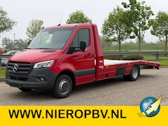 Mercedes-Benz Sprinter - 519CDI L3 Kegger Oprijwagen Automaat Airco Cruisecontrol 3500KG Trekhaak