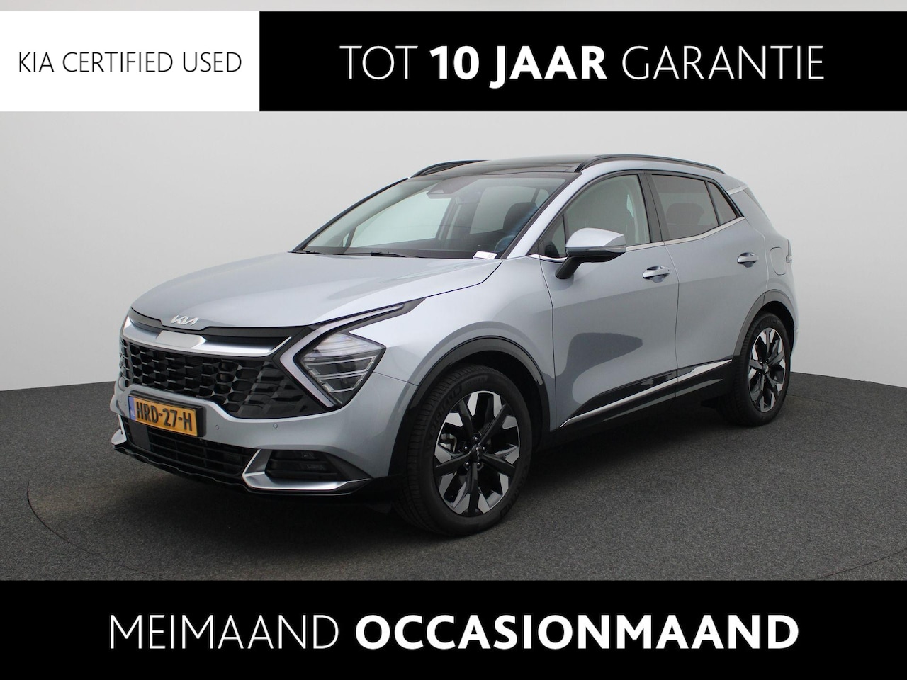 Kia Sportage - 1.6 T-GDi Plug-in Hybrid AWD DynamicPlusLine Open Dak | Stoelverwarming | Adapt. Cruise | - AutoWereld.nl