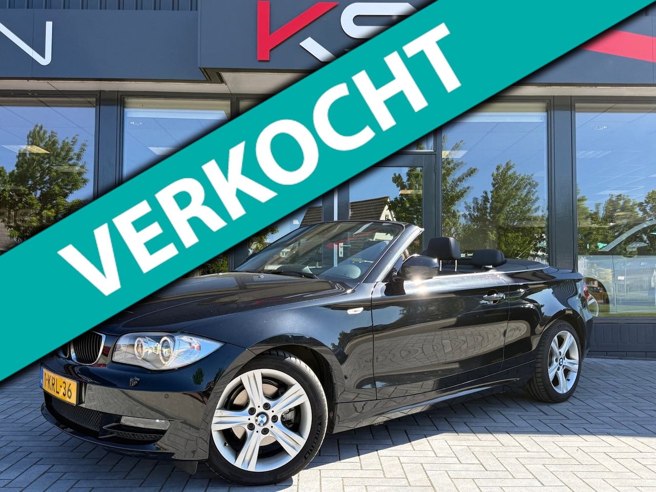 BMW 1-serie Cabrio - 125i High Executive M 1e eigenaar Leder Xenon - AutoWereld.nl