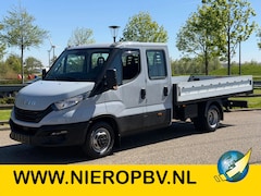 Iveco Daily - 35C18 Dubbelcabine Openlaadbak Automaat Airco Cruisecontrol Trekhaak