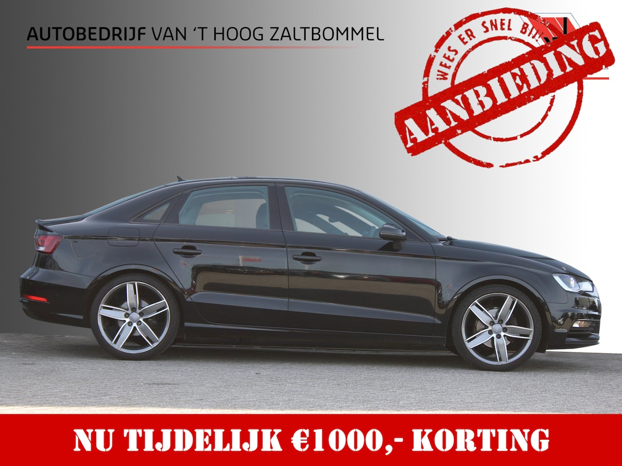 Audi A3 Limousine - 1.4 TFSI CoD Ambition Pro Line PANORAMADAK B&O NAVI CAMERA 19'' NL AUTO - AutoWereld.nl