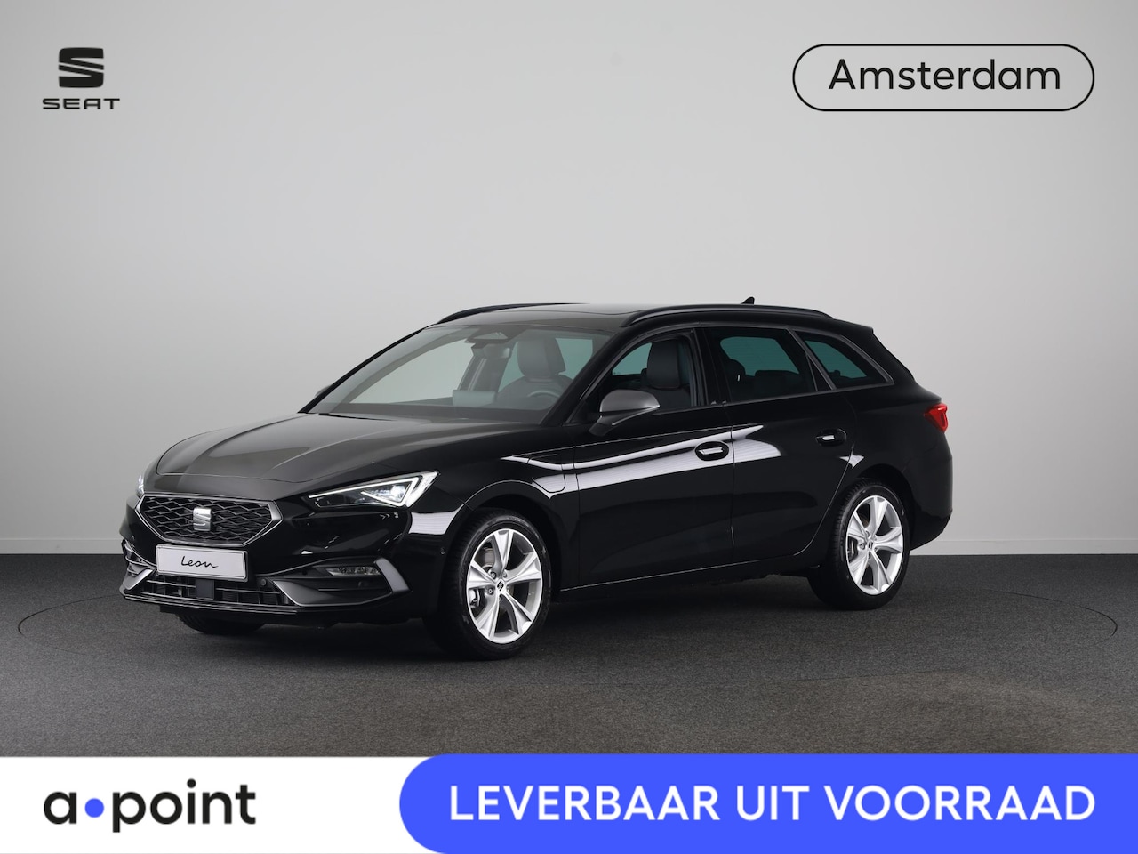 SEAT Leon Sportstourer - 1.5 TSI e-Hybrid FR Business | Safe & Driving Pack | Travel Assist | Verwarmbaar Stuurwiel - AutoWereld.nl