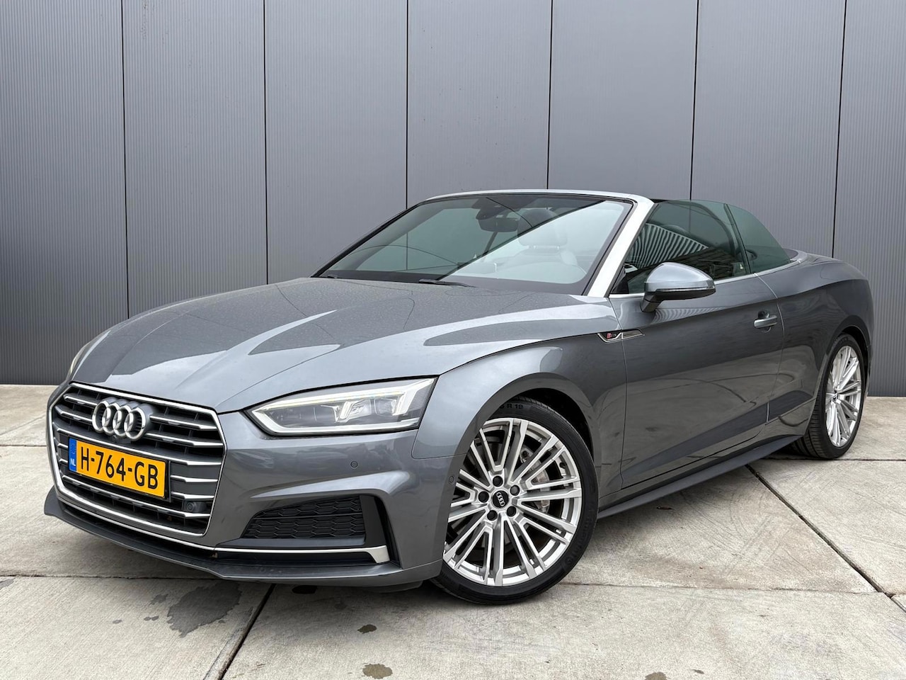Audi A5 Cabriolet - 2.0 TFSI Quattro Design Pro Line+ S-Line | 360 Camera | Stoel & Nek Verwarming | Trekhaak - AutoWereld.nl