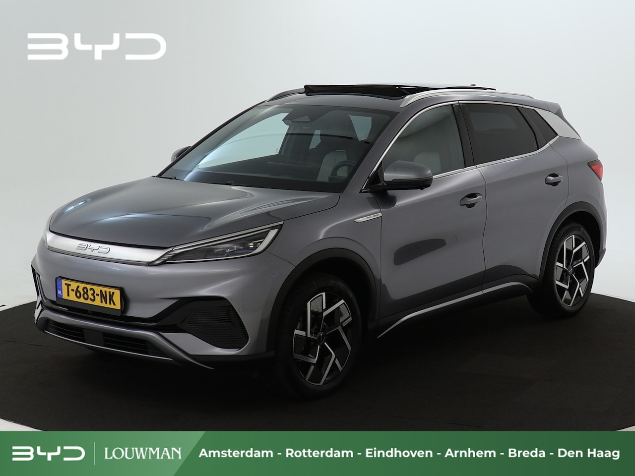 BYD Atto 3 - Design 60 kWh | 360 camera | Elektrische achterklep | 15,6 " multimediascherm | - AutoWereld.nl