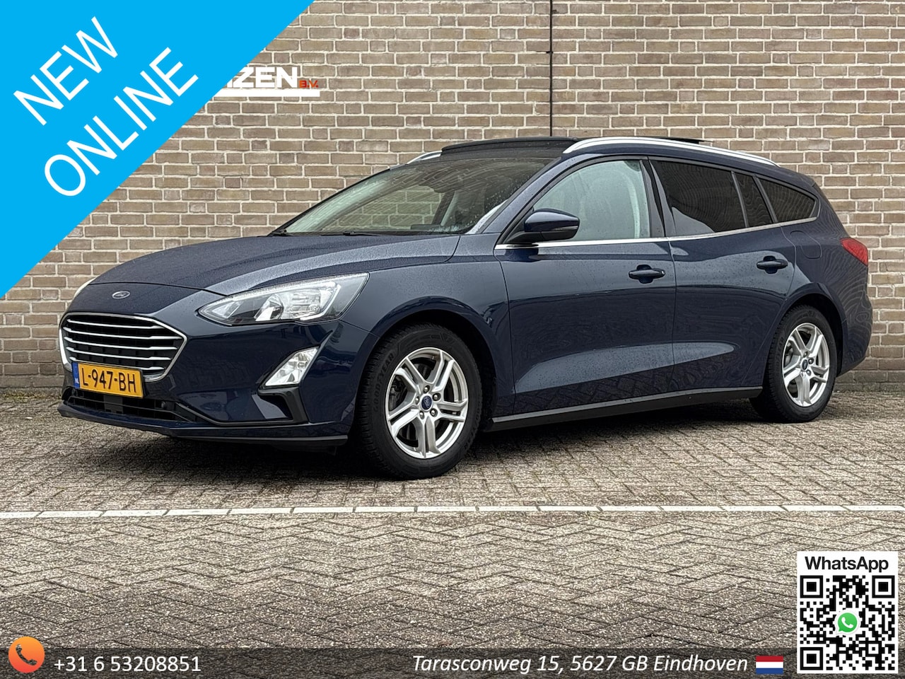 Ford Focus Wagon - 1.0 EcoBoost Hybrid Trend Edition Business | € 5.450,- NETTO! | Pano | Camera | Cruise | A - AutoWereld.nl
