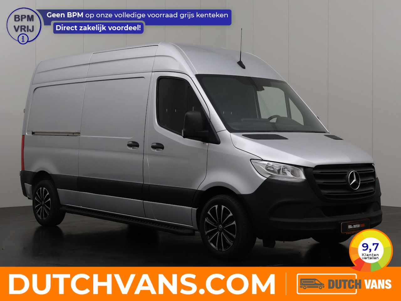 Mercedes-Benz Sprinter - 9G-Tronic Automaat L2H2 | Airco | Multimedia | Camera | Betimmering - AutoWereld.nl