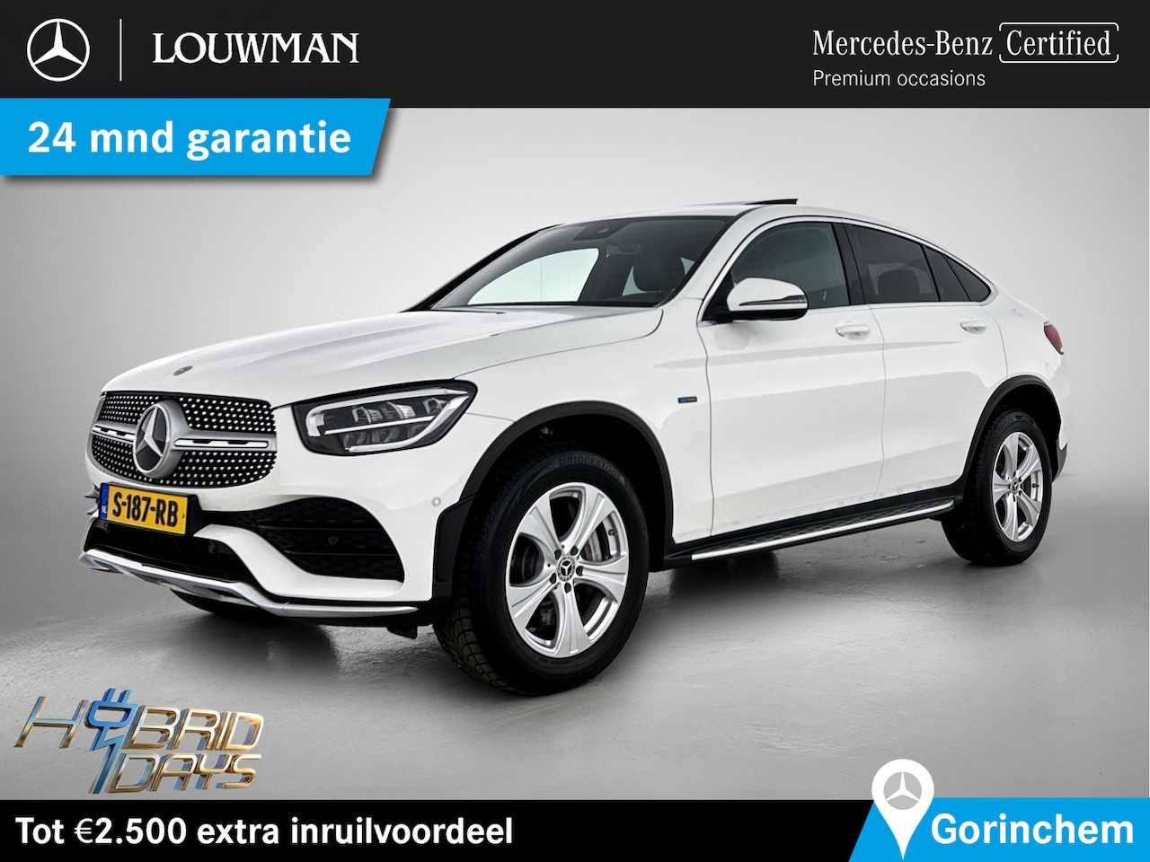 Mercedes-Benz GLC-klasse Coupé - 300 e 4MATIC Business Solution AMG Panorama Schuif-Kanteldak |  Inclusief 24 maanden MB Ce - AutoWereld.nl