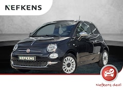 Fiat 500 - 1.0 Hybrid 70pk Dolcevita | 1ste eigenaar | 2tone LEER/Stof | Glazen dak | Climate | Apple