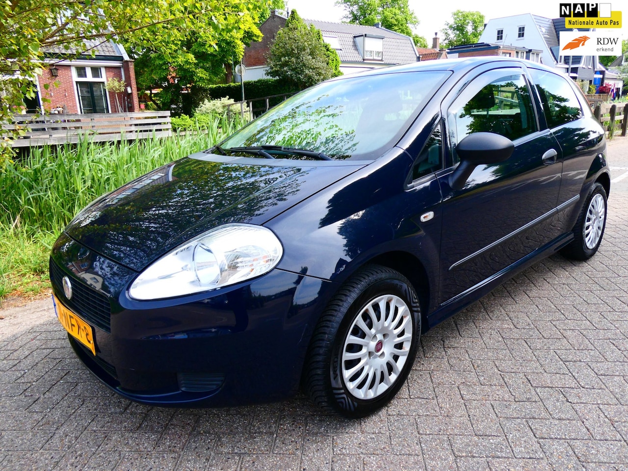 Fiat Grande Punto - 1.3 M-Jet 86pk Actual Zuinig A-Label TOP- Onderhouden - AutoWereld.nl