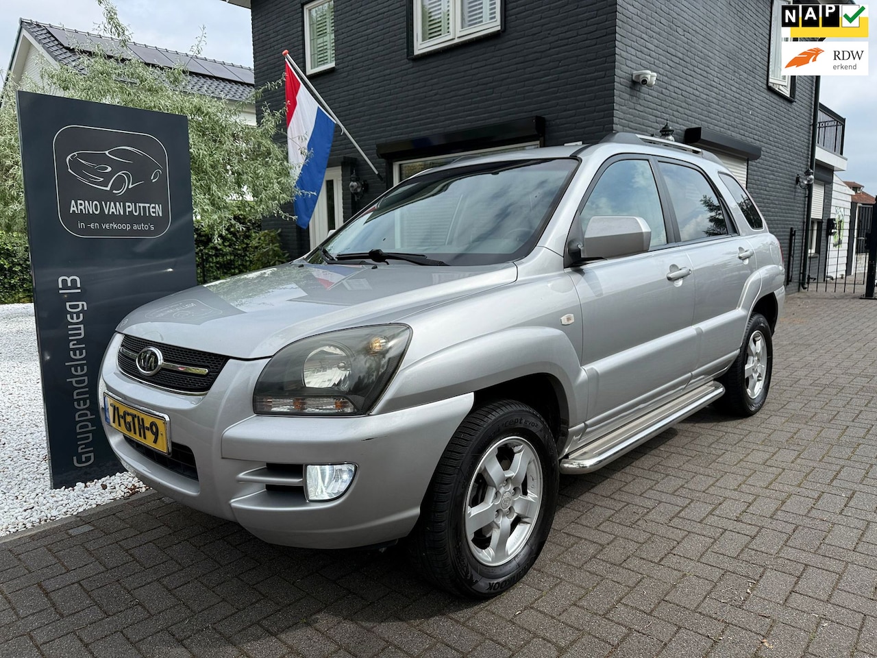 Kia Sportage - 2.0 CVVT X-ception /Leer /Airco /Zeer netjes - AutoWereld.nl
