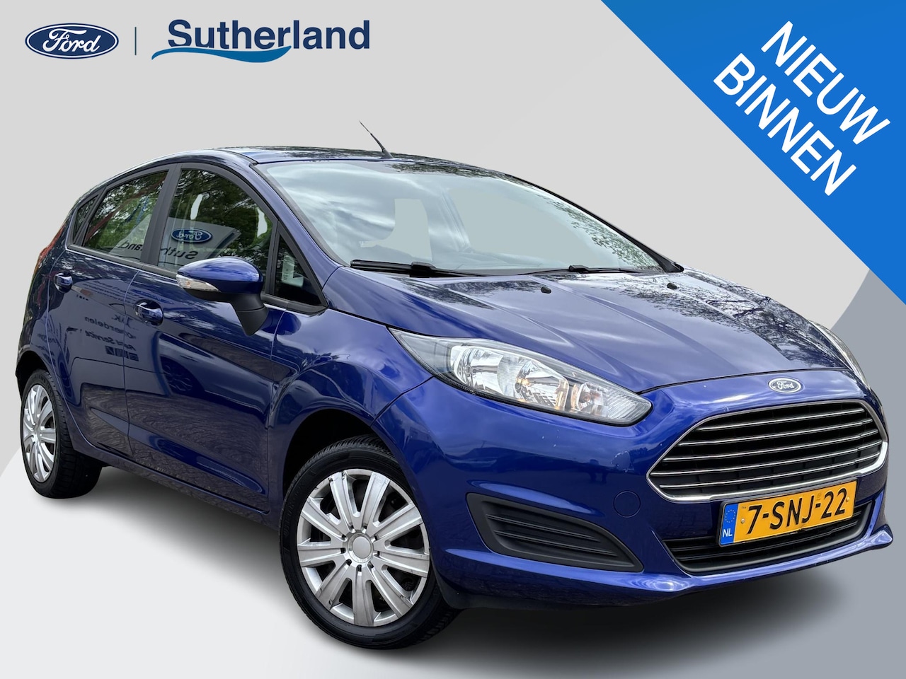 Ford Fiesta - 1.0 Style | 65pk | Cruise control | Navigatie | Airco |  5 deurs | Metaal lak - AutoWereld.nl