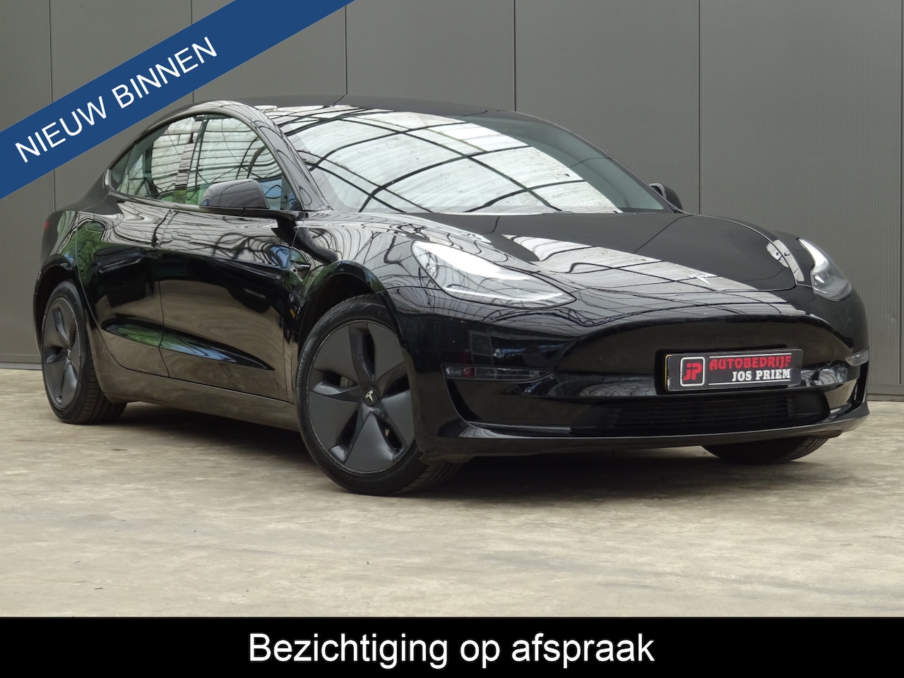 Tesla Model 3 - Long Range RWD Long Range AWD 75 kWh * BLACKED OUT * 445 KM ACCURANGE !! - AutoWereld.nl