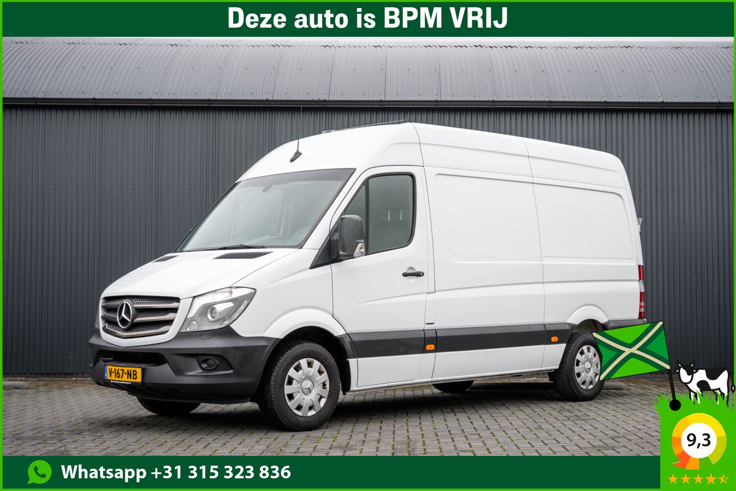 Mercedes-Benz Sprinter - 314 CDI L2H2 | EURO 6 | Automaat | Xenon | Camera | Cruise | Navi | Trekhaak - AutoWereld.nl