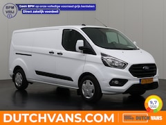 Ford Transit Custom - 2.0TDCi 130PK Lang Business | 2800Kg Trekgewicht | Airco | Cruise | 3-Zits | Betimmering