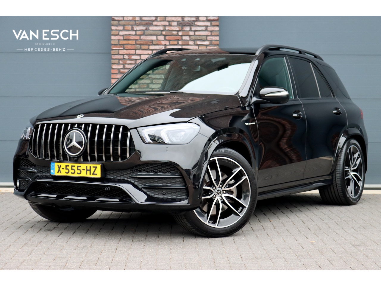 Mercedes-Benz GLE-Klasse - 580 V8 4MATIC AMG Line Aut9 | Luchtvering | Panoramadak | Surround Camera | Distronic+ | H - AutoWereld.nl