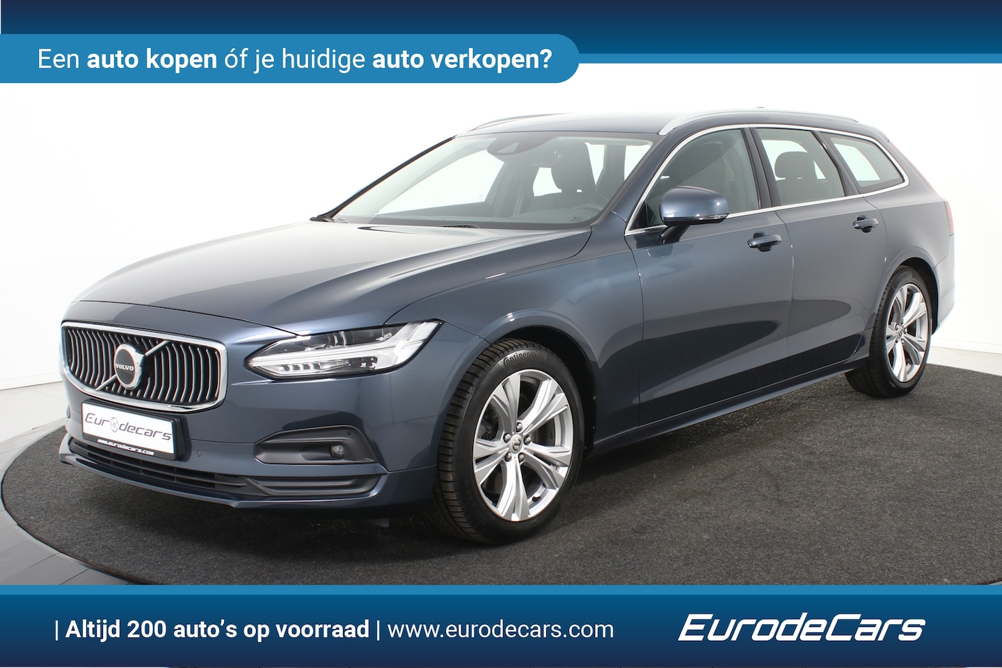Volvo V90 - 2.0 B4 Inscription *1ste Eigenaar*Leer*Memory*Trekhaak* - AutoWereld.nl