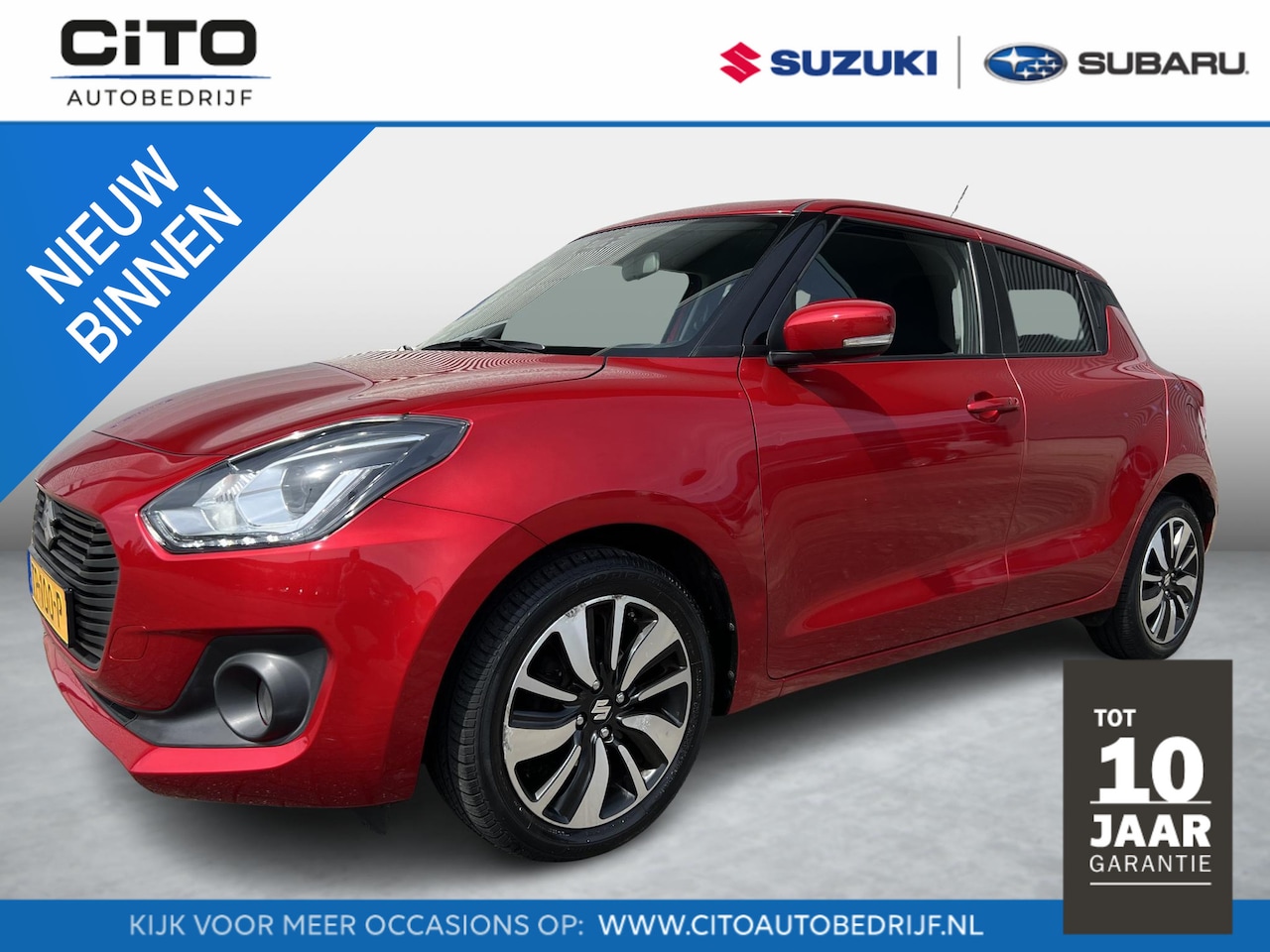 Suzuki Swift - 1.2 Stijl Smart Hybrid | Meest Luxe Uitvoering | Cruise Control | Climate Control | Apple - AutoWereld.nl
