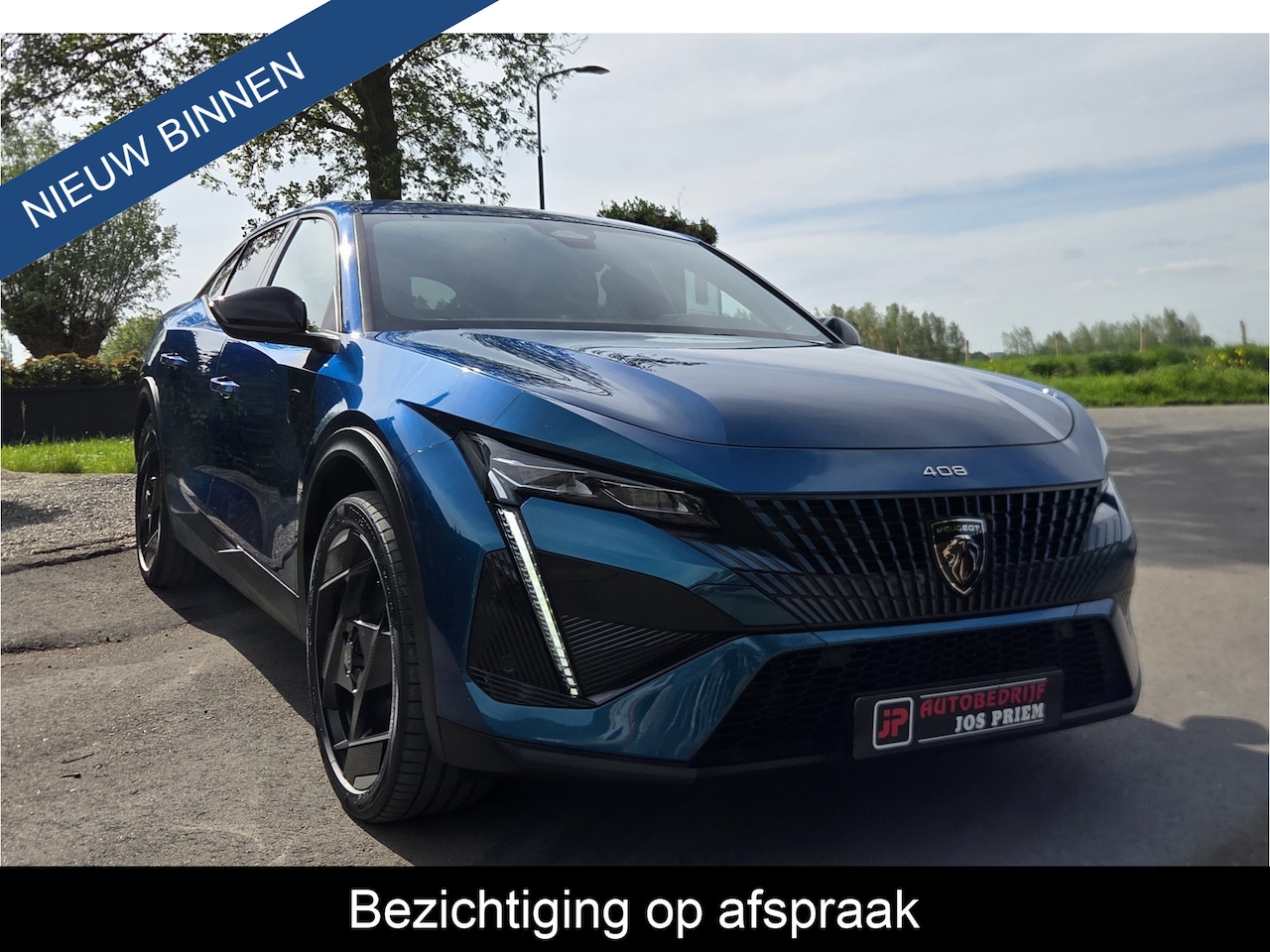 Peugeot 408 - 1.6 HYbrid GT 225 First Edition * MASSAGE * 44 KM ACCURANGE * TREKHAAK !! - AutoWereld.nl