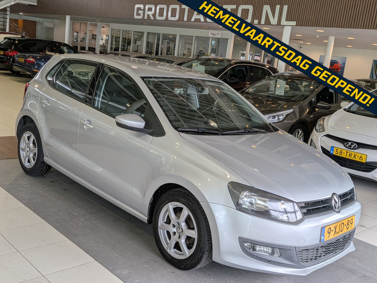 Volkswagen Polo - 1.2 TSI Highline 5 Deurs, Airco, Stuurbekrachtiging - AutoWereld.nl