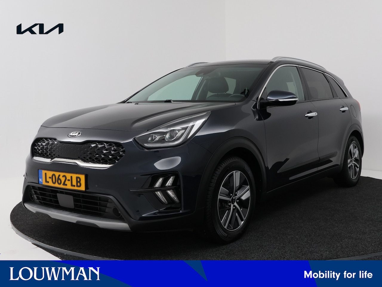 Kia Niro - 1.6 GDi Hybrid DynamicPlusLine Trekhaak | Stoel/Stuurverwarming | Camera | Dodehoek detect - AutoWereld.nl