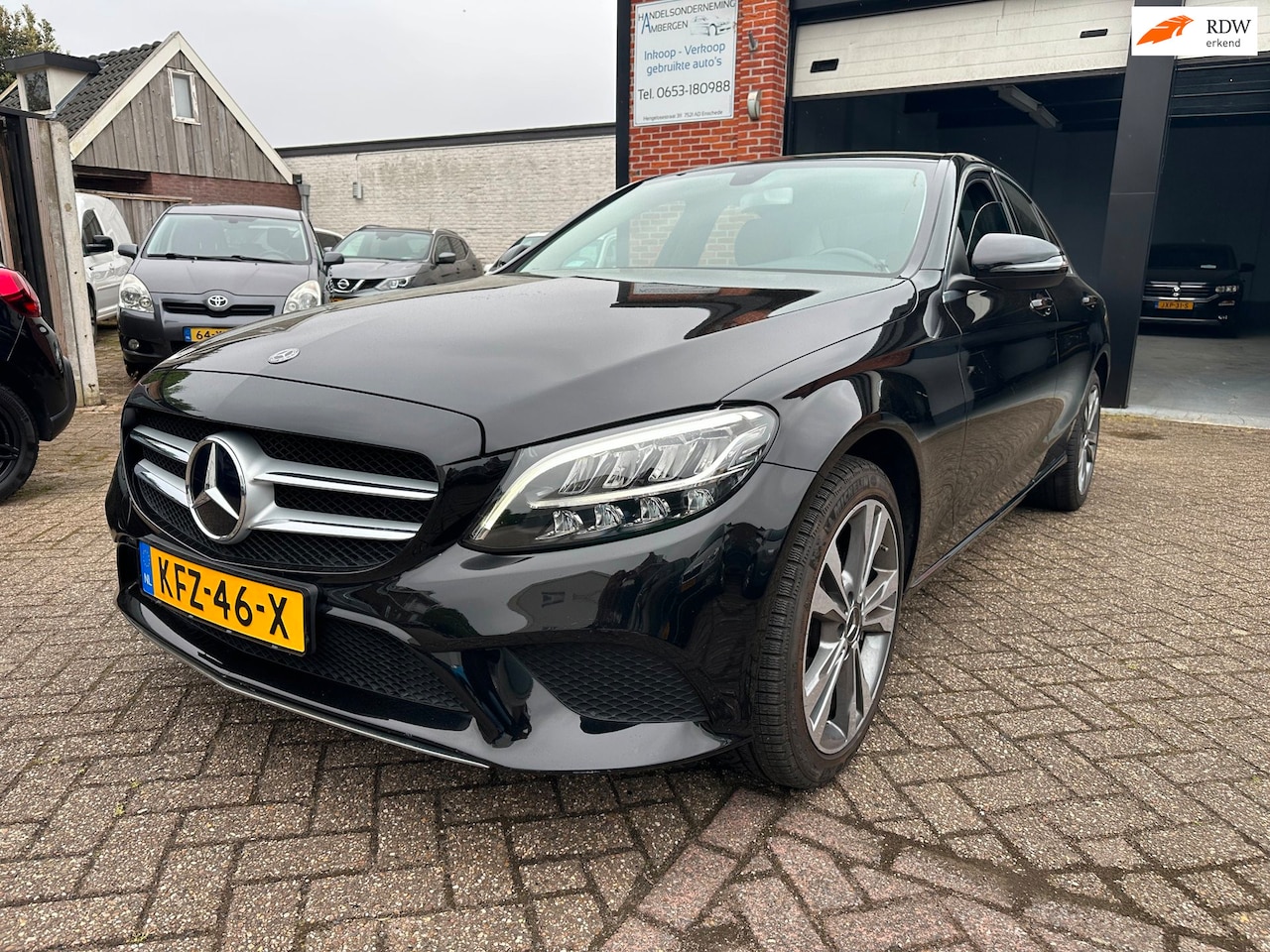 Mercedes-Benz C-klasse - 180 d Premium Plus Pack AUTOMAAT-NAVI-CLIMA-ACHTERUITRIJCAMERA - AutoWereld.nl