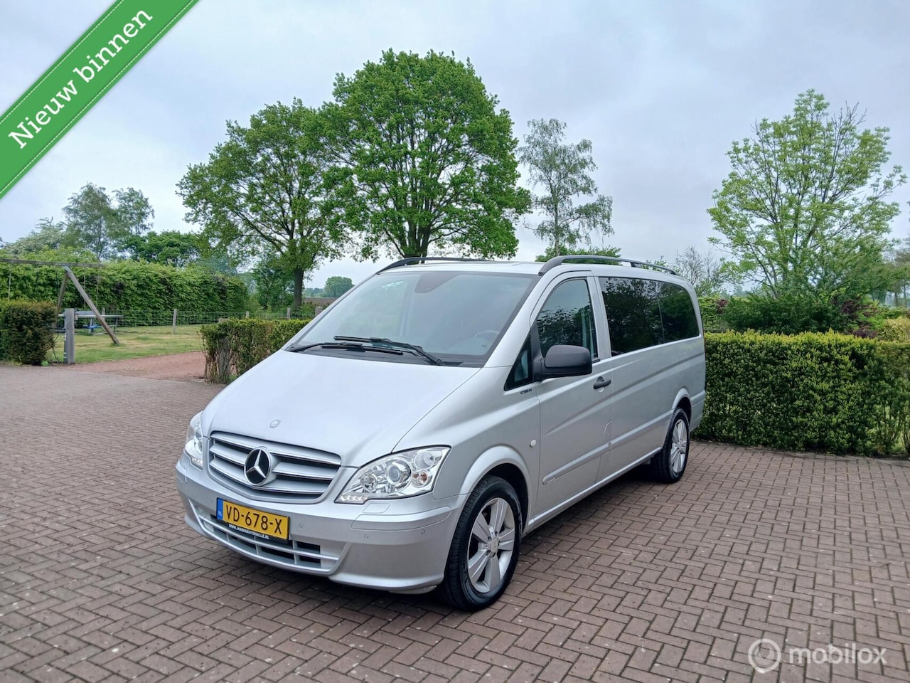 Mercedes-Benz Vito - Bestel 122 CDI 320 Lang DC Luxe, V6 Marge Bus! - AutoWereld.nl