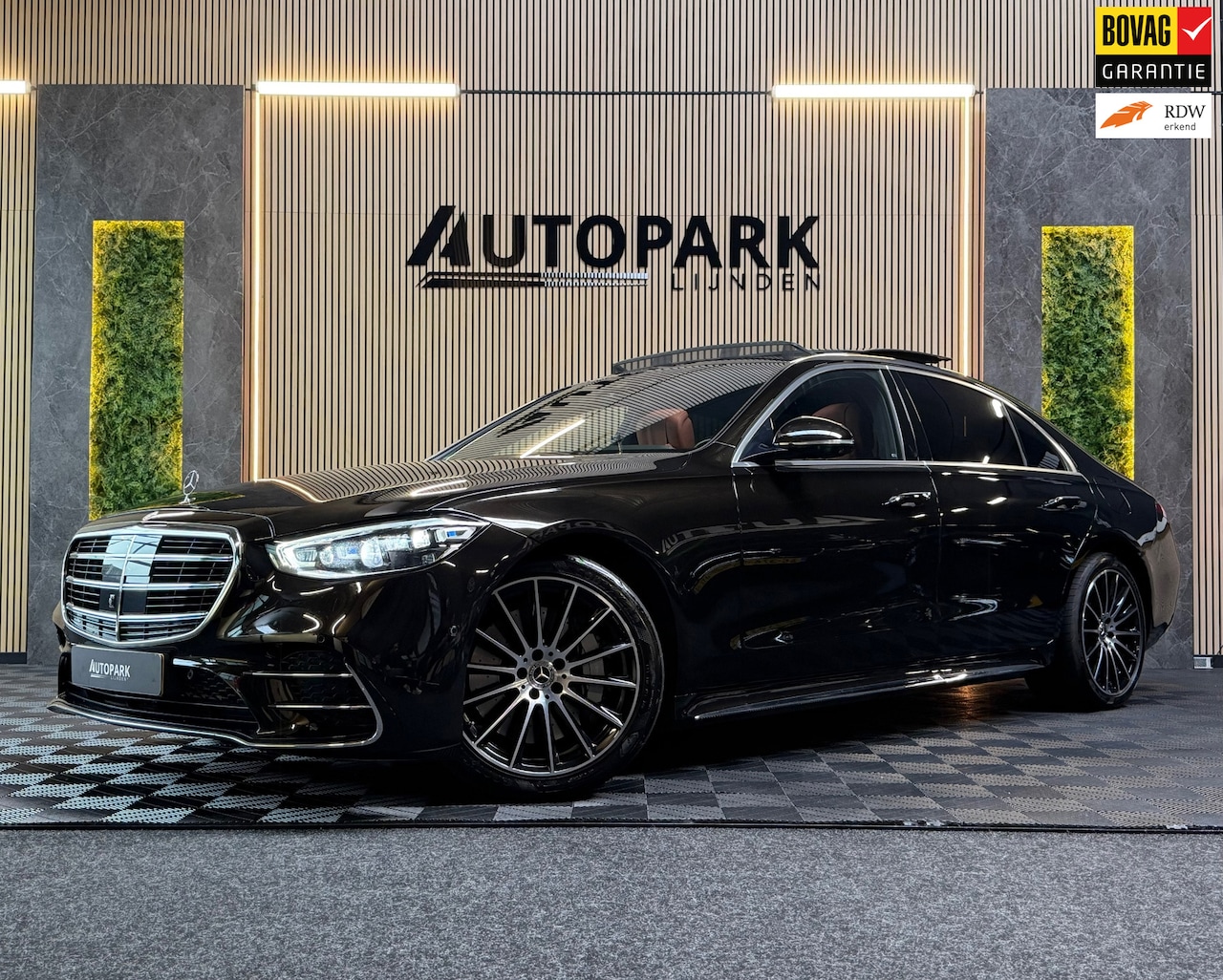 Mercedes-Benz S-klasse - 580 e Lang AMG Line BTW|PREMIUM|PANO|MASSAGE|SOFTCLOSE|ACHTERASB|BURMESTER 3D|CHAUFFEURSPA - AutoWereld.nl