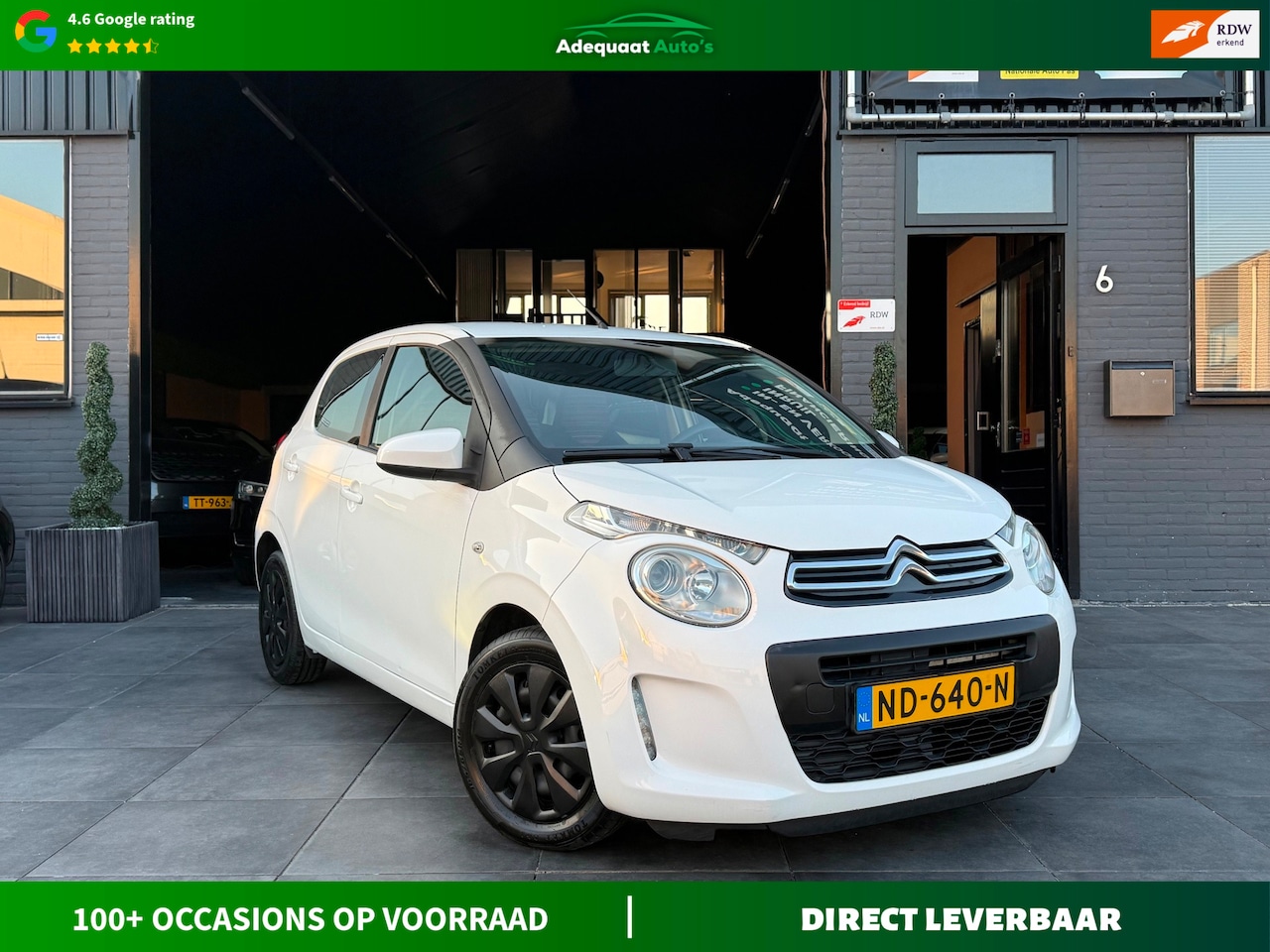 Citroën C1 - 1.0 e-VTi Selection|APK|NAP|Airco|5DR|E.Ramen - AutoWereld.nl