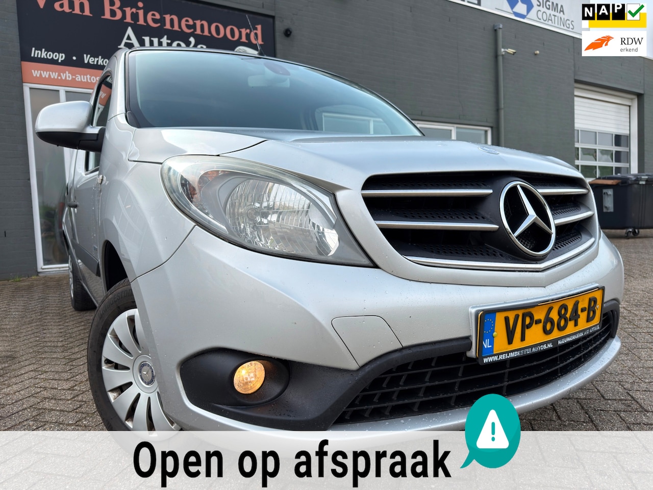 Mercedes-Benz Citan - 109 CDI BlueEFFICIENCY Extra Lang met trekhaak en parkeersensoren en airco en cruise contr - AutoWereld.nl