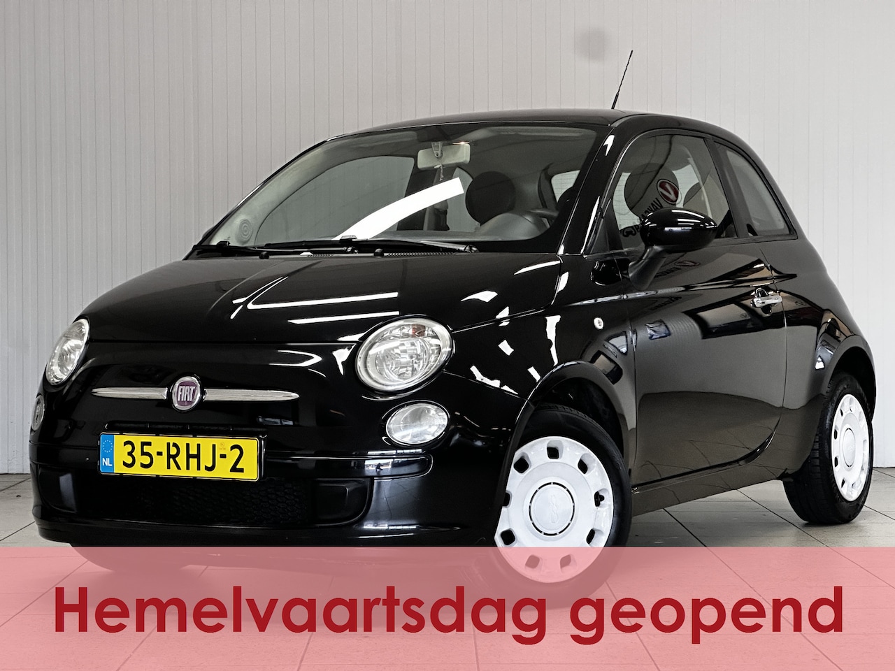 Fiat 500 - 1.2 Pop/ Automaat!/ Airco/ C.V. Afstand/ Elek. pakket/ Isofix/ Radio-CD/ Chroom/ Getint gl - AutoWereld.nl