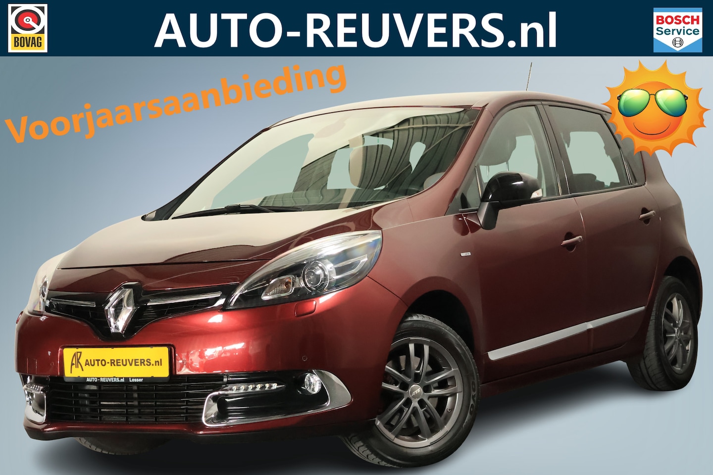 Renault Scénic - 1.2 TCe Bose (Geluidsysteem) / Bi-Xenon / Navi / Cam / Half leder - AutoWereld.nl