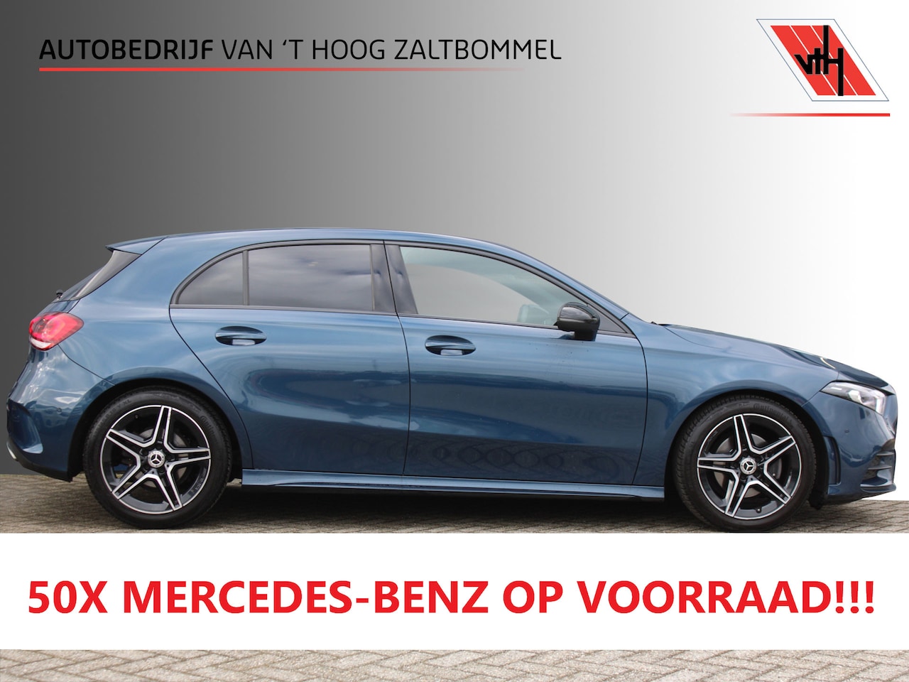 Mercedes-Benz A-klasse - 180 AUT7 AMG LINE NIGHT PAKKET CAMERA NAVI - AutoWereld.nl