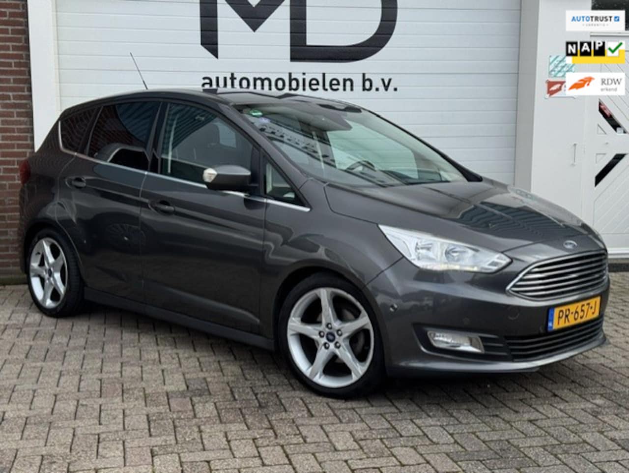 Ford C-Max - 1.0 Titanium - LED - Camera -Navi -Climate -Cruise - AutoWereld.nl