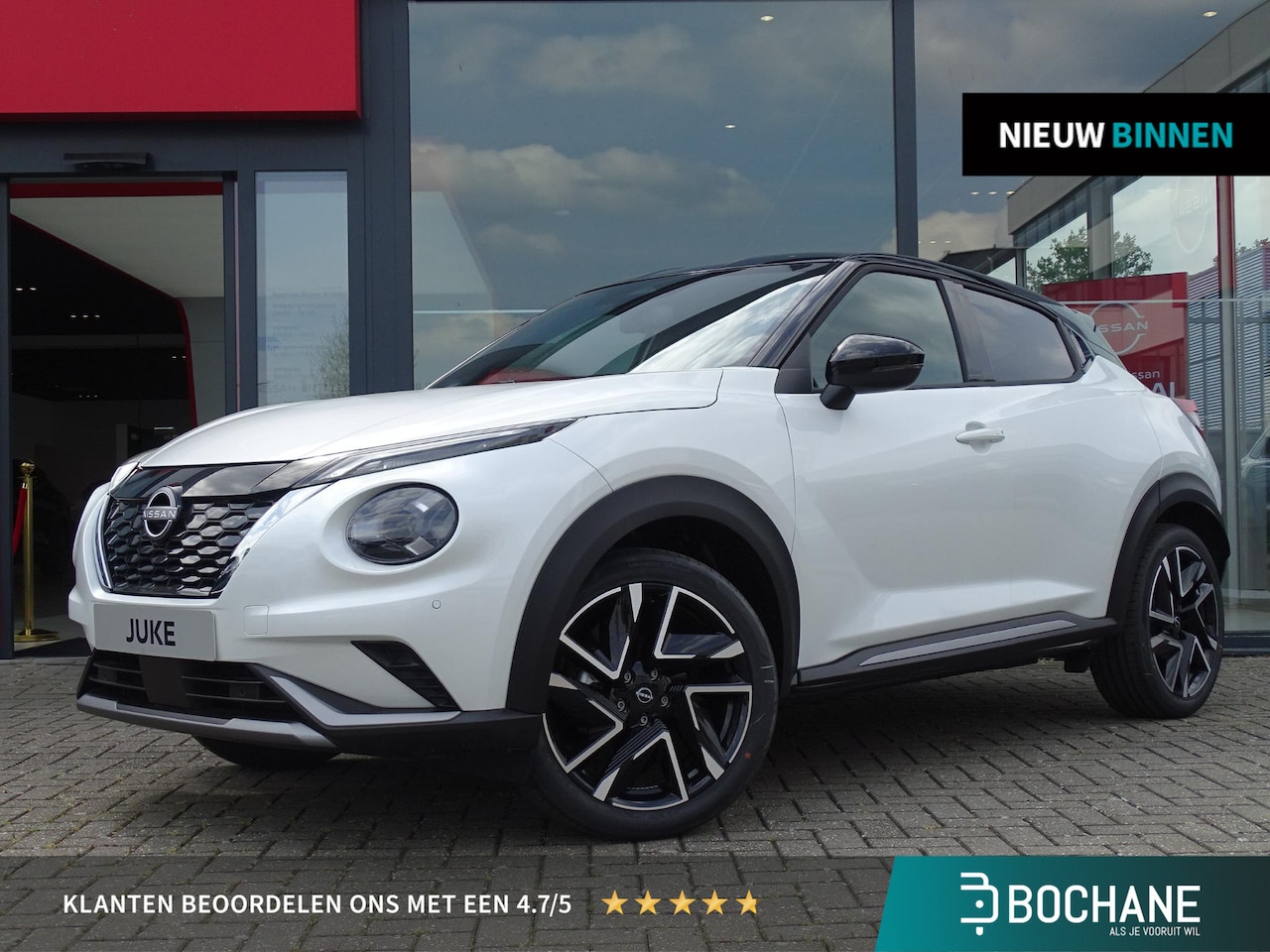 Nissan Juke - 1.6 Hybrid N-Design | COLD PACK | TWO TONE PARELMOER LAK - AutoWereld.nl